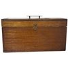 Image 1 : Vintage Oak Record Case with 100+ 45rpm Records (Down at Lulu's. Donny Osmond, The Dave Clark 5, Tom