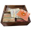 Image 3 : Vintage Oak Record Case with 100+ 45rpm Records (Down at Lulu's. Donny Osmond, The Dave Clark 5, Tom