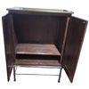 Image 3 : Pier 1 Impots Entertainment Cabinet with Metal Hinges, Pulls & Rail (26" x 39" x 55" tall)