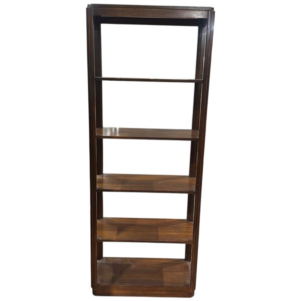 Six Tier Wood Shelving Unit (14" x 30" x 77" tall)