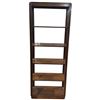 Image 1 : Six Tier Wood Shelving Unit (14" x 30" x 77" tall)