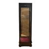 Image 2 : Tall Interior Lit Tower Display Cabinet with 4 Glass Walls - (24" x 24" x 84" tall)