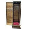 Image 4 : Tall Interior Lit Tower Display Cabinet with 4 Glass Walls - (24" x 24" x 84" tall)