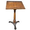 Image 1 : Early 20th Century Oak Lectern with Cast Iron Base and Great Patina