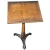 Image 2 : Early 20th Century Oak Lectern with Cast Iron Base and Great Patina