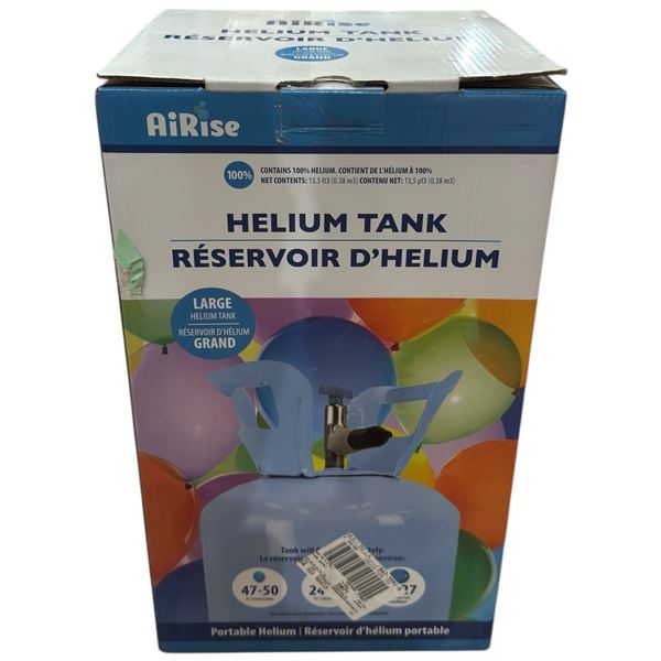 AiRise Large Helium Tank New in Box 13.5 Ft3