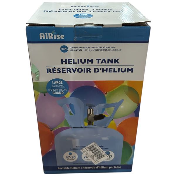 AiRise Large Helium Tank New in Box 13.5 Ft3