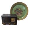 Image 1 : Vintage Stromberg-Carlson Model 551 Radio & Vintage Metal Platter with Floral Print