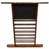 Image 1 : Vintage Wall Mounted Wood Billiard Cue Rack Height