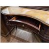 Image 3 : Vintage Victorian Duchess Style Kidney Shaped Mahogany Woman's Dressing Table