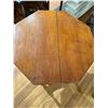 Image 3 : Vintage Octagon Shaped Two Tiered Wood Table