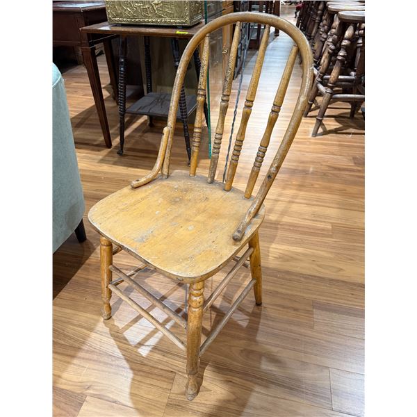 Vintage Windsor Style Farmhouse Chair Height