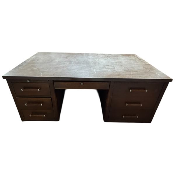 Rowley Co. Administer Wood Desk
