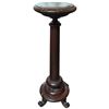 Image 1 : Vintage Leather Topped Mahogany Pedastal