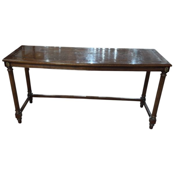Vintage Louis XI Style Console Table