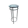 Image 1 : Black Metal Plant Stand (10" diameter x 23" tall)