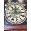 Image 3 : Antique Wall-Hanging Clock with Hand Painted Face * Has its weights (8" x 16" x 52" tall)