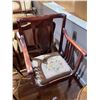 Image 1 : Antique Georgian Style Arm Chair with Tapestry Seat and Carved Splat