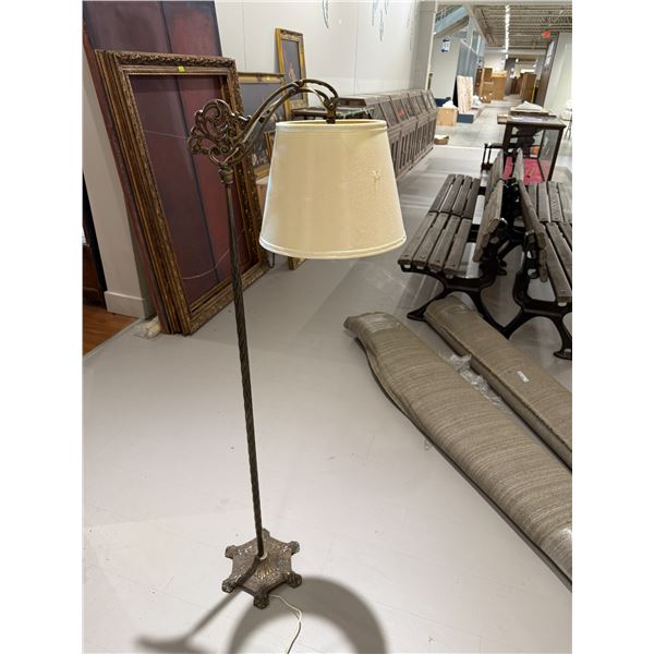 Vintage Brass Bridge Lamp