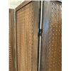 Image 2 : Wood 6 Panel Folding Privacy Screen (Each panel is 16" wide x 68" tall)