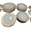 Image 3 : Royal Doulton "Sovereign" 50 Piece Bone China Dinnerware Set * 10 Tea cups with Saucers, 8 Demitasse