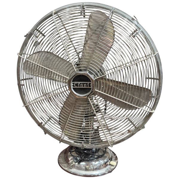 Chrome Cinni 18" Table Fan