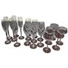 Image 1 : 14 Mikasa Olympus Crystal Wine Glasses & Flutes plus 5 Other Wine Glasses