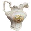 Image 2 : 2 Large Ceramic Water Pitchers and 2 Vintage Transferware Vases (Vases have damage)