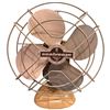 Image 1 : Mid-Century Canadian Seabreeze Model 6170 A Table Fan (9" fan with ivory coloured frame)