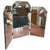 Image 2 : Art Deco Trifold Vanity Mirror (18" x 16" tall)