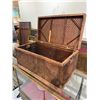 Image 2 : Woven Wicker Storage Chest (20" x 36" x 19" tall)