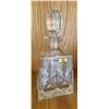 Image 1 : Large Bohemian Crystal Decanter with Original Stickers