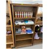 Image 1 : Wood Bookcase/Display Shelf  * Adjustable Shelves(12" x 32" x 76" tall) Contents not included
