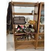 Image 1 : Wood Bookcase/Display Shelf (13" x 36" x 77" tall) Contents not included