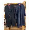 Image 1 : Ladies Navy Blue London Fog (size 10) and Navy Wool Eaton's Coat (40 R)