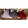 Image 1 : 5 Knitted Packable Wizard/Witch Hats
