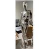 Image 1 : Full Size Chrome Look Female Mannequin on Stand