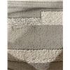 Image 2 : 5' x 7' Elle Décor Low Pile Grey Patterned Area Carpet (preowned * approximate size)
