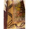 Image 2 : Vintage Patterned Wool 5' x 8' Area Carpet * Approximate Size
