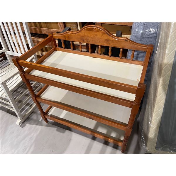 Wood frame 3-Tier Baby Changing Station