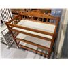 Image 1 : Wood frame 3-Tier Baby Changing Station