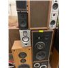 Image 3 : Tower of 11 Assorted Speakers Bolted Together
