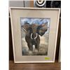 Image 1 : Stunning Watercolour Painting of an Elephant by Shirley Kolb * First Prize winner at a PNE Arts & Cr
