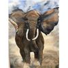 Image 2 : Stunning Watercolour Painting of an Elephant by Shirley Kolb * First Prize winner at a PNE Arts & Cr