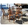 Image 1 : 6 Swedish Teak Dining Chairs - Svegards - 2 with arms, 4 no arms - see all photos