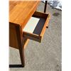 Image 4 : Mid Century Teak Desk - Approx: 41.25 x 23.5 & 28.75"T (see all photos)
