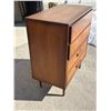 Image 3 : Mid Century 4 Drawer Tallboy Dresser - Approx: 34x18 & 38" tall (see photos)