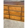 Image 3 : Mid Century 9 Drawer Lowboy Dresser - Approx: 58x18 & 31.25"T