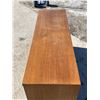 Image 6 : Mid Century 9 Drawer Lowboy Dresser - Approx: 58x18 & 31.25"T