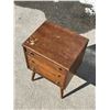 Image 2 : Mid Century Sewing Cabinet / Entry Table - Approx: 16.25 x 13.25 & 24"T